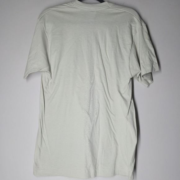 NWT VTG Fruit of the Loom Blank Beige T Shirt Size M Essential Single Stitch 90s - Picture 5 of 5